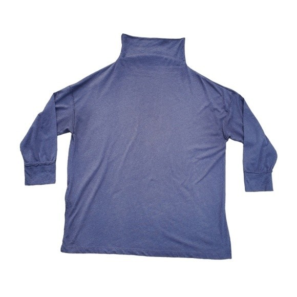 Navy Blue American Eagle Cowl Neck Top - Picture 8 of 15